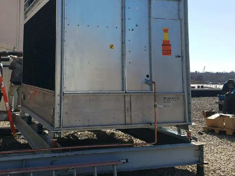 Oil and gas platform heavy structural steel fabrication — 120 ton equipment base frame