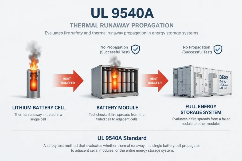 UL 9540A Fire Safety Certified