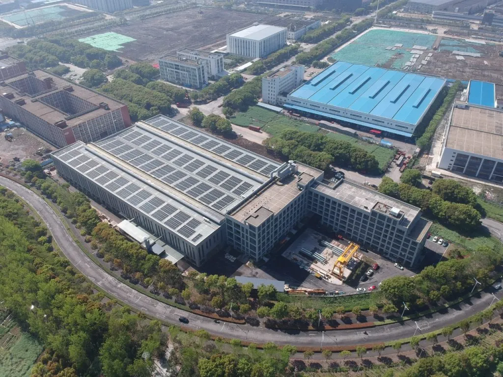 Leading Top Union factory exterior — 50,000m² EN1090 certified manufacturing base in Suzhou, China