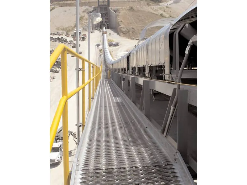 Grip Strut Grating for Mining Walkways - anti-slip safety grating close-up