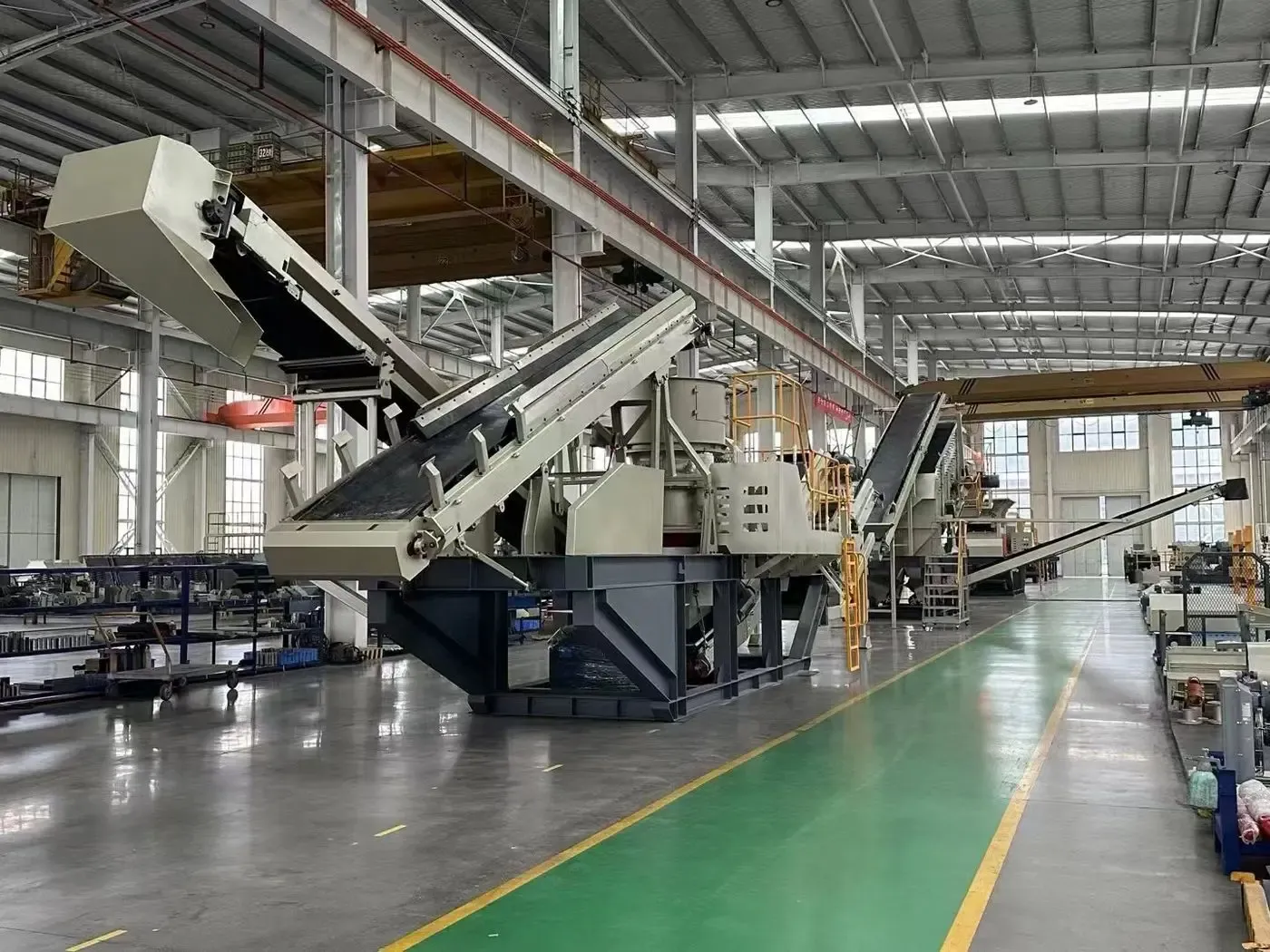 Mining Crusher Frame Application