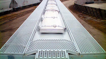Perf-O-Grip Grating for Power Plant Walkways - anti-slip safety grating close-up