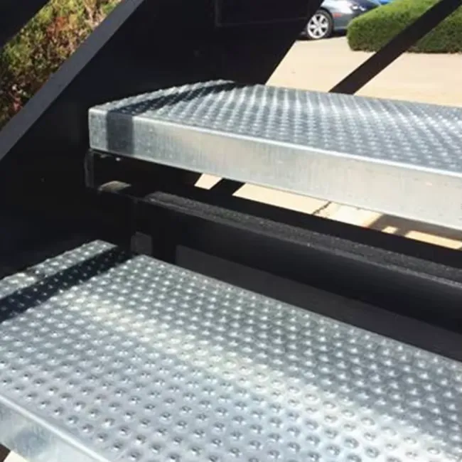 Perf-O-Grip Stair Treads & Nosing - anti-slip safety grating close-up