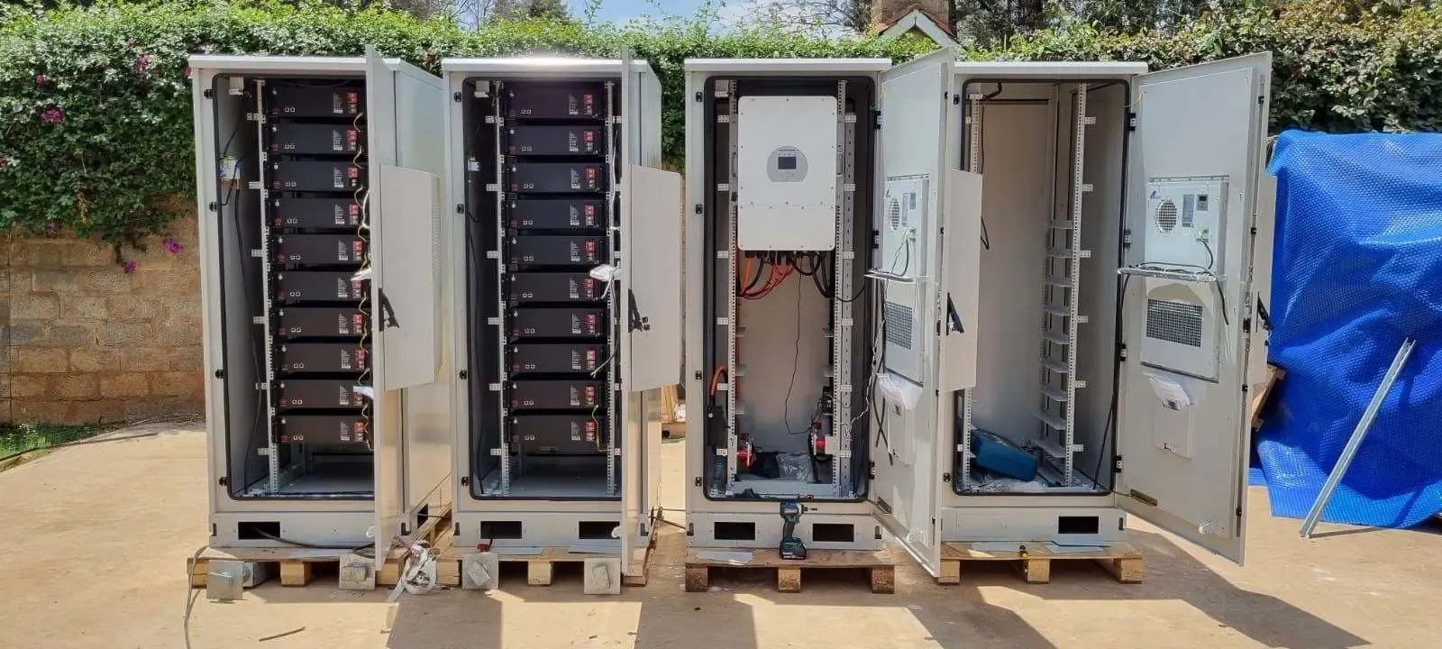 Solar Micro-Grid Battery Cabinet