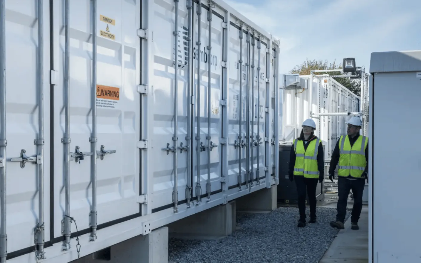 Utility-Scale ESS Container Project